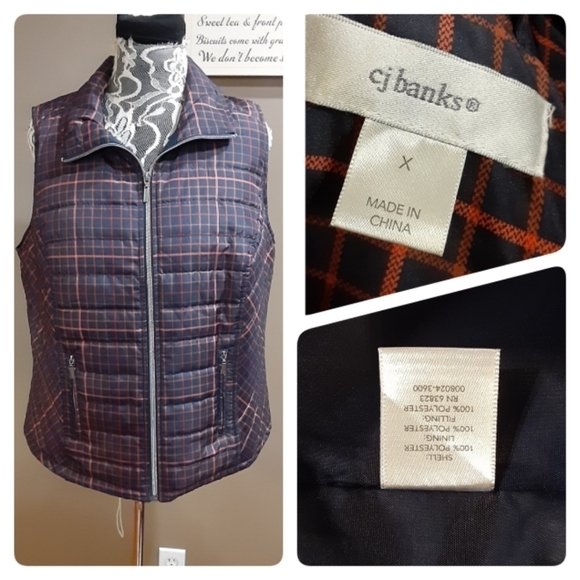 CJ Banks Puffy Vest❄❄❄ - Picture 1 of 5